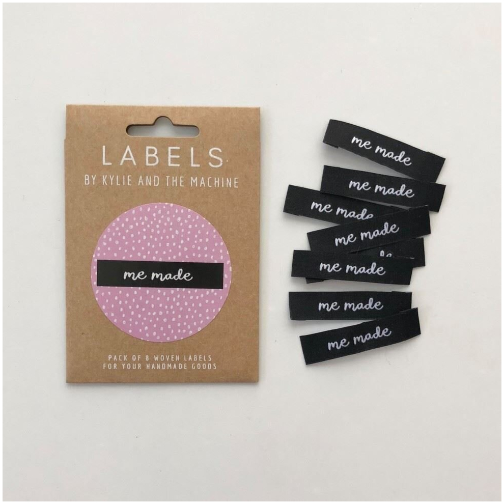 Kylie And The Machine Me Made Woven Labels - Per Pack Of 8