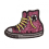 Craft Factory Patch Motif Glitter Plimsoll - each 1