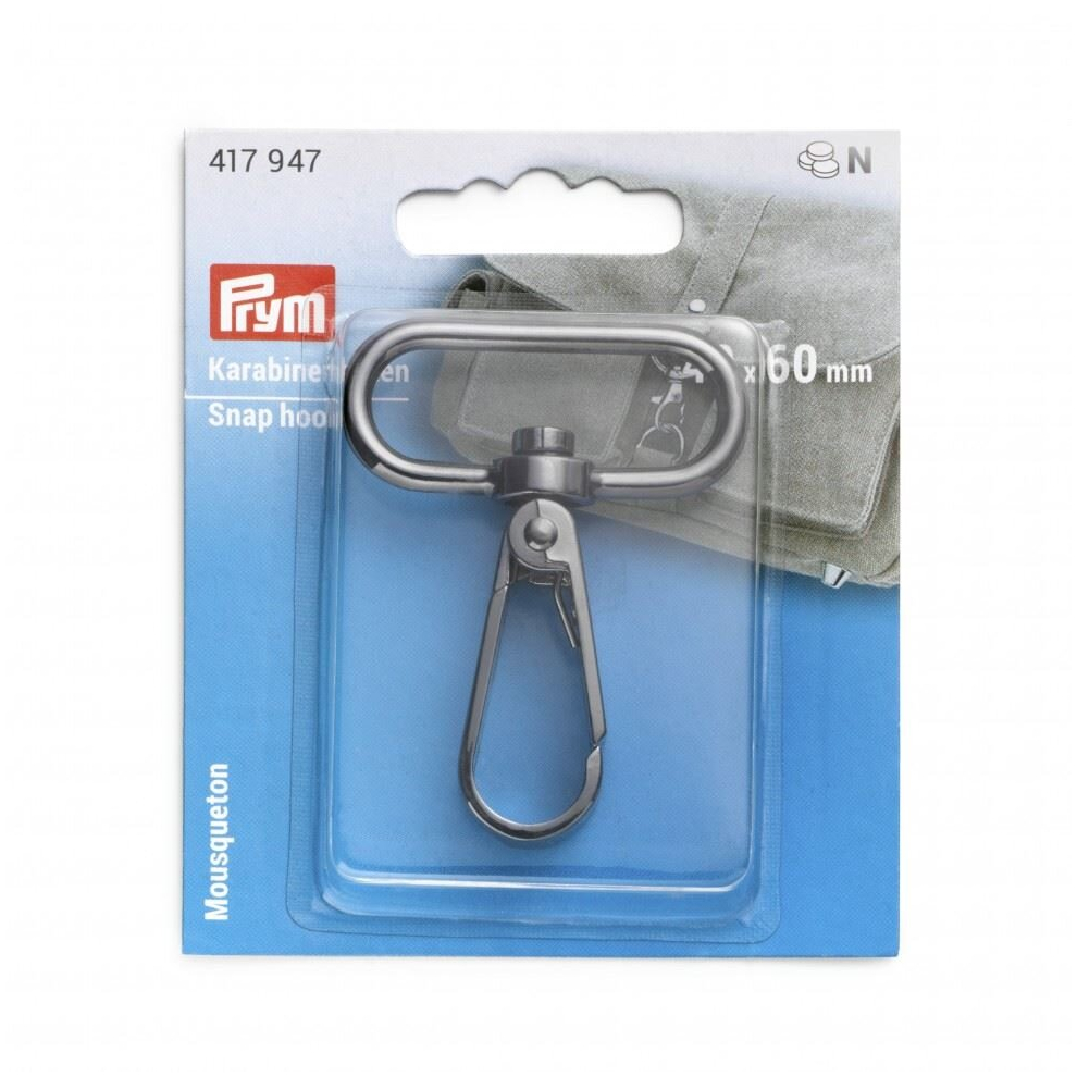 Prym Snap Hook Fastener  Gunmetal - each