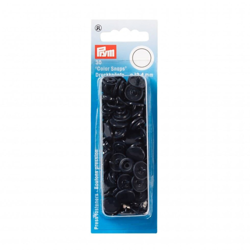 Prym Prym Snaps Press Fasteners  Navy Blue - per pack of 30
