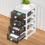 Living And Home 4 Drawer Transparent Desktop Organizer 2