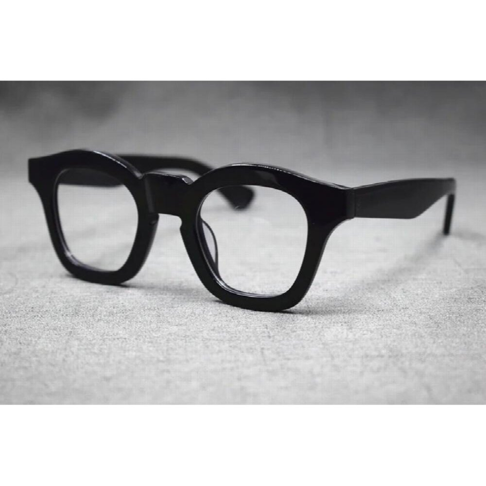 Vintage 1960s Japan Acetate Glasses Men Women Small Eyeglass Frames Full Rim Myopia Prescription Eyewear