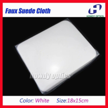 18x15cm Faux Suede Eyeglasses Glasses Lens Microfiber Cleaning Cloth