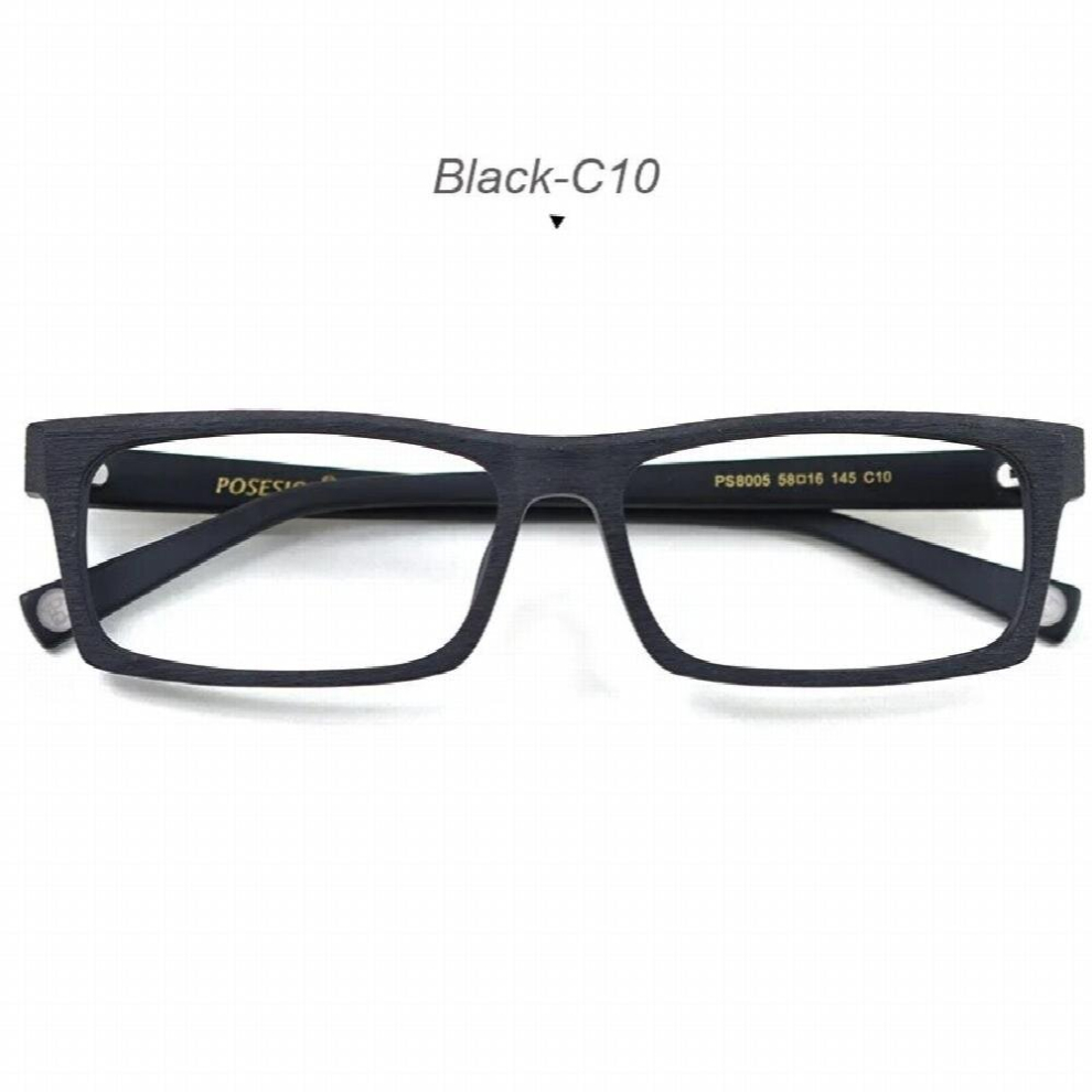 Multicoloured Glasses Frame Wood Optical Prescription Men Square Eyewear Male Spectacles Eyeglasses Frames Gafas Oculos