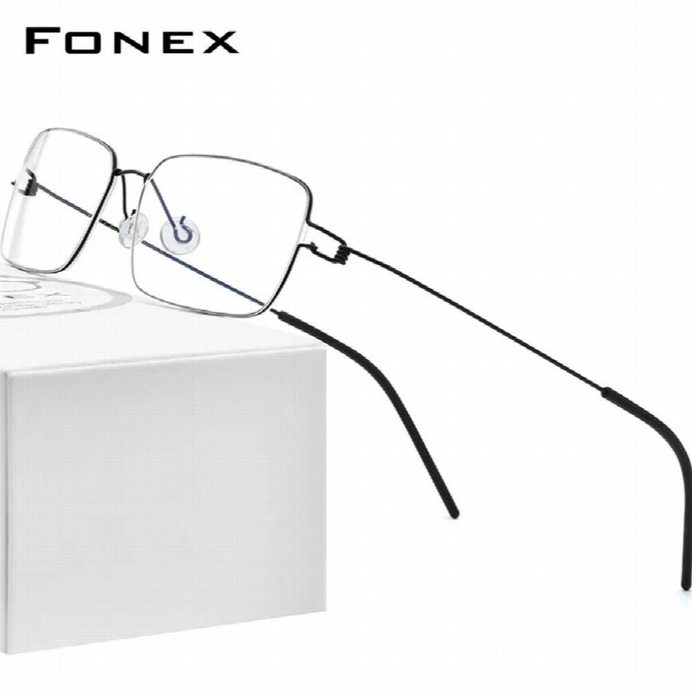 Multicoloured Screwless Eyewear Titanium Alloy Glasses Frame Men Prescription Eyeglasses Denmark Women Myopia Optical Frame 98606