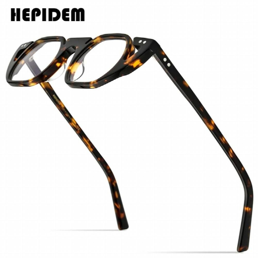 Multicoloured Acetate Glasses Men Retro Vintage Square Eyeglasses Frame Women Myopia Optical Prescription Spectacles Eyewear 9168