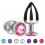 Metal Anal Toys Vibrator Women Adult Sex Butt Plug Stainles Steel Anal Plug 6