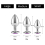 Metal Anal Toys Vibrator Women Adult Sex Butt Plug Stainles Steel Anal Plug 2
