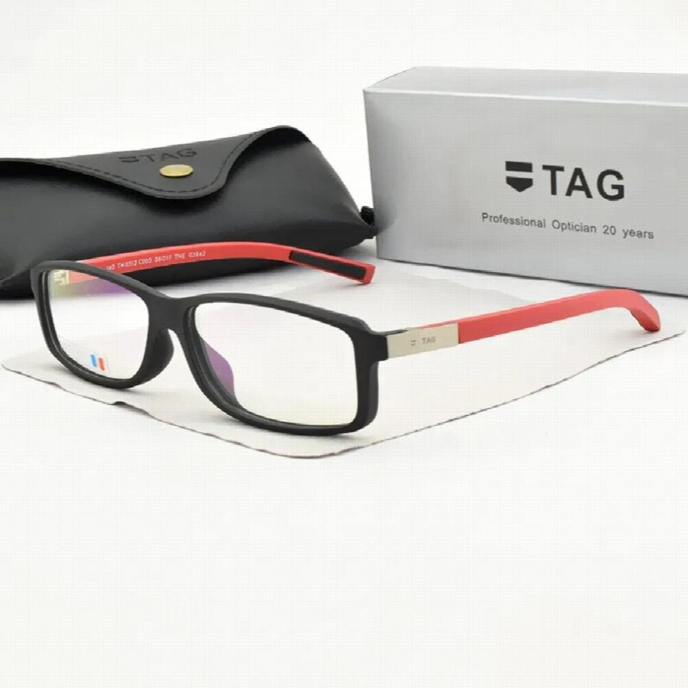 Square TAG optical glasses frame men eye glasses myopia computer prescription glasses men eye glasses frames for men