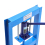 Living And Home (Blue) 6 ton Heavy Floor Hydraulic Bench Press Workshop Garage Standing Press Machines 4