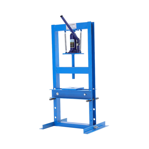 Living And Home (Blue) 6 ton Heavy Floor Hydraulic Bench Press Workshop Garage Standing Press Machines 2