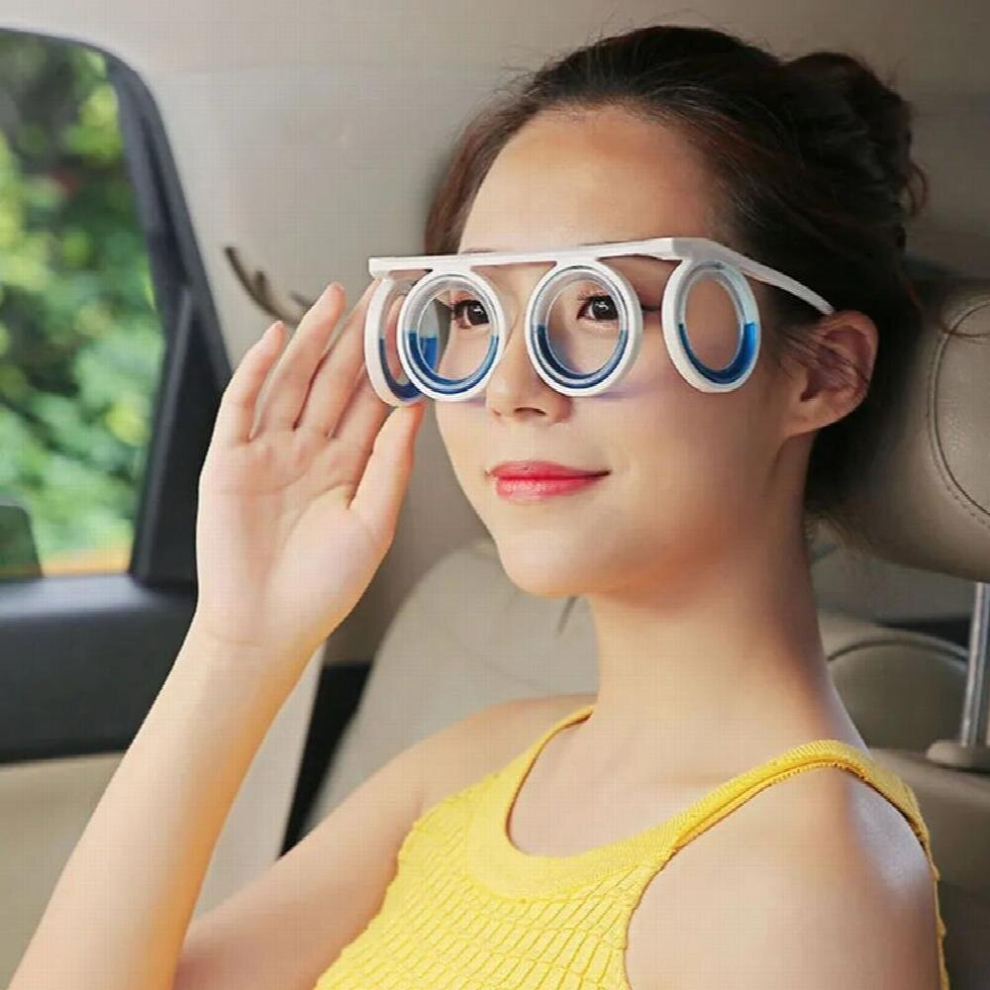 Multicoloured Detachable Motion Sickness Glasses Portable Foldable Travel Sports Glasses Anti-Motion Sickness Cruise Anti-Nausea