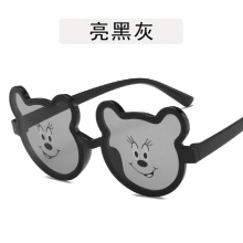 Lovely Cartoon Sunglasses for Children Kids Mouse Animal Image Plastic Frame AC Lens