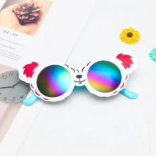 Cartoon Yellow Green Kids Sunglasses Children Pink Sun Glasses Girls Boys Baby Colored Lenses