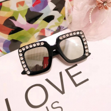 Oversize Diamond Sunglasses Kids UV400 Sun Glasses Big Frame Goggle Baby Boys Girls Lovely Sunglass
