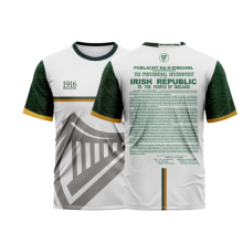 (M) New 1916 Jersey Commemorative Rugby Jersey Men's Short Sleeve T-Shirt Sweatshirt