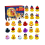 24Pcs Rubber Ducks 2023 Advent Calendar Toys Gift 6