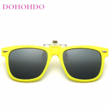 Polarized Sunglasses Kids Clip-on Photochromic Classic Frame Boys Retro Unique Sunscreen Kids Eyewear
