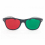 1pcs Professional Green Red Filter Glasses Red Eyeweare Visual Function Test Tool For Amblyopia Training D03 5
