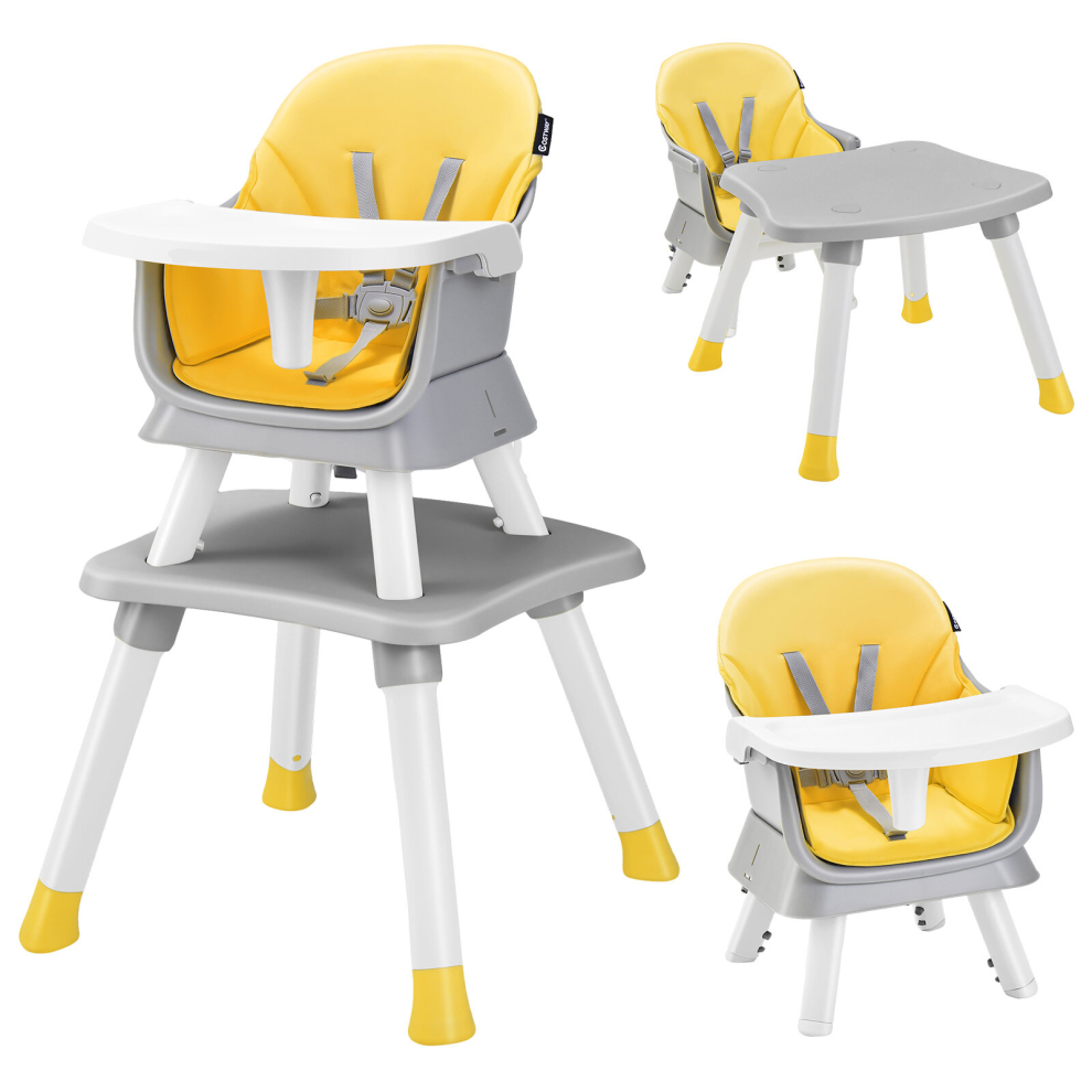Baby High Chair Infant dining chair Kids Stool w/Removable Tray &Cushion