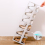 Living And Home 6-Tier Off-White Plastic Shoe Rack 7