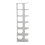 Living And Home 6-Tier Off-White Plastic Shoe Rack 4