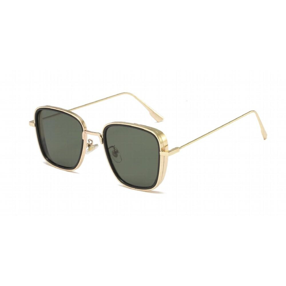 Kabir Singh Movie Sunglasses Men Square Retro Sun Shades Steampunk Style Sun Glasses for Men UV400