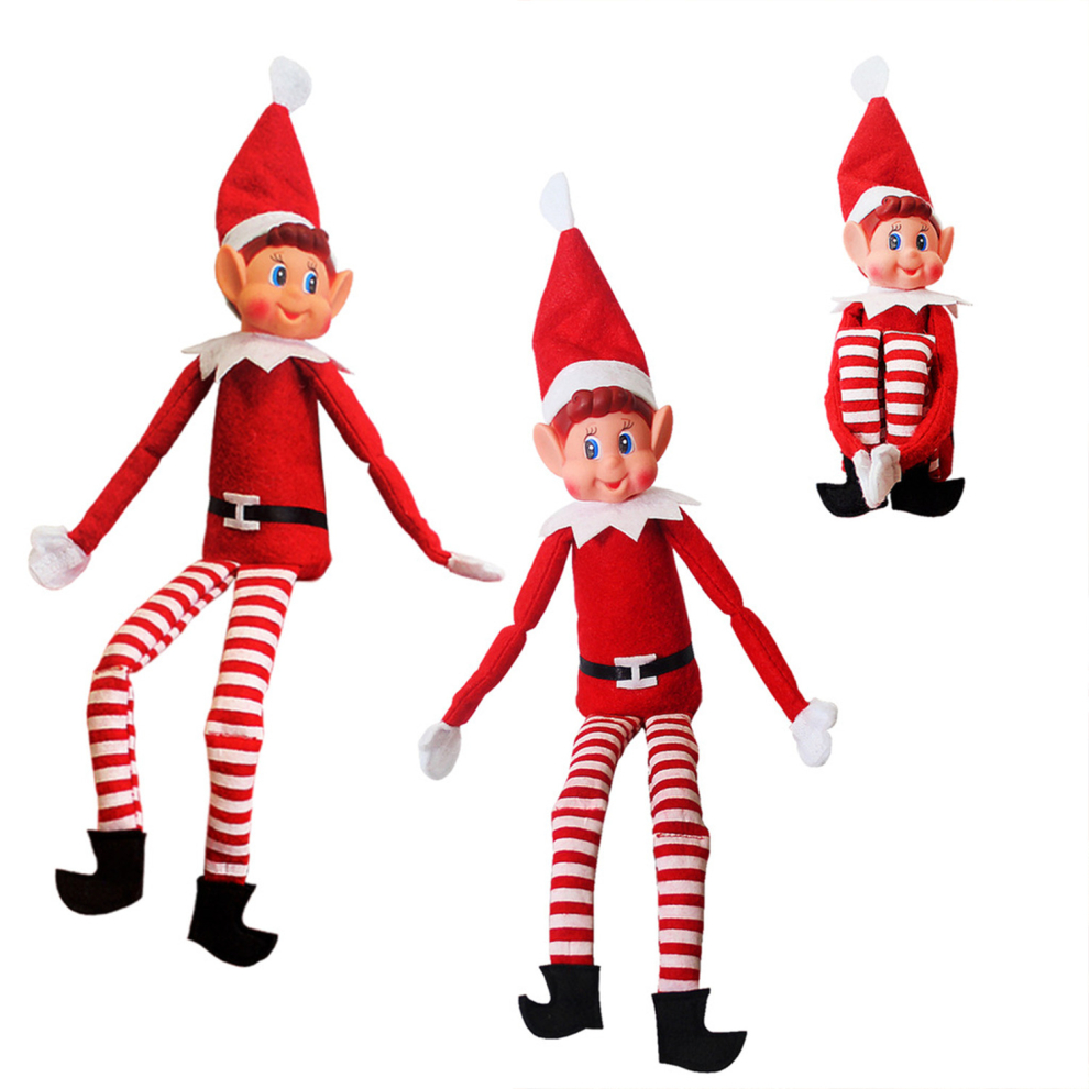 (Elf Doll) Naughty Elf Toy Elves Behaving Badly Costume Christmas Outfits Advent Dolls Gift