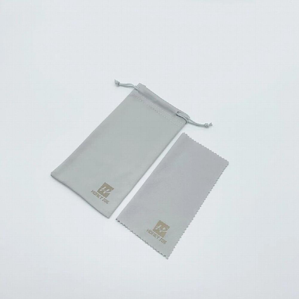 High 2 Sets of Sunglasses Pouch + Cloth Bag eyeglasses pouch Eyewear Accessories fits for all sunglasses Glasses