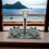 Elegant Silver Crushed Diamond Lotus Tealight Holder 5