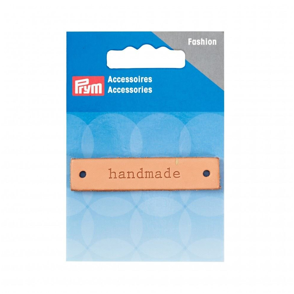 Prym Leather Handmade Label - each