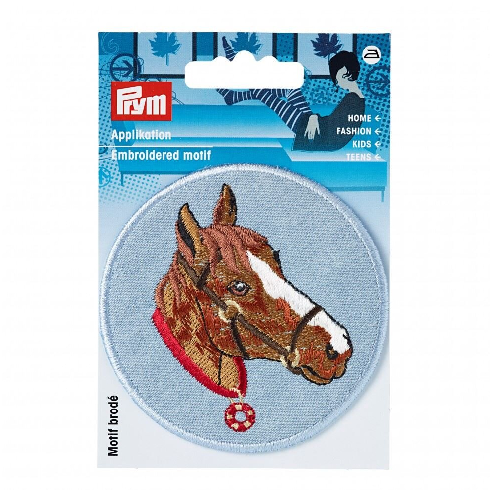 Prym Patch Motif Horses Head - Each