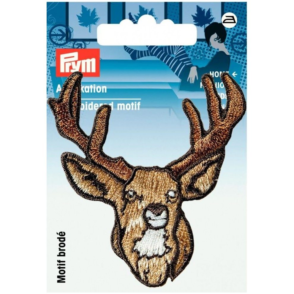 Prym Patch Motif Antlers - Each
