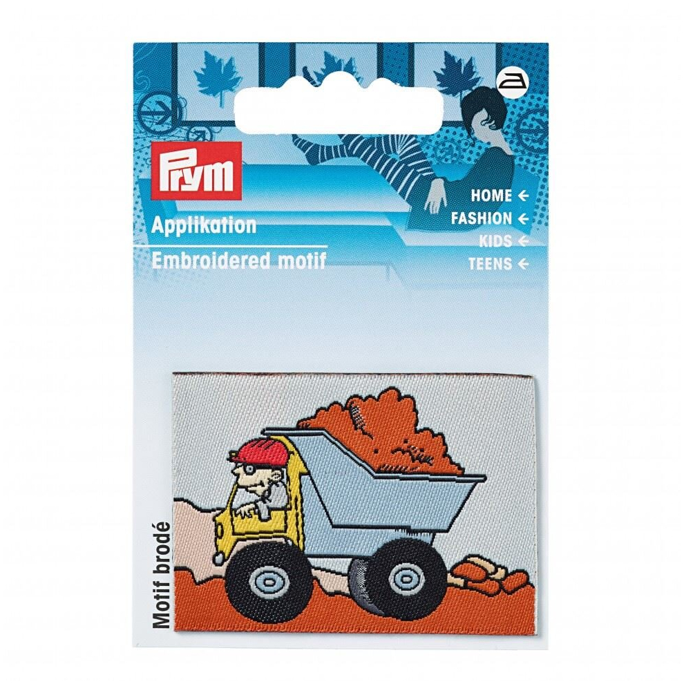 Prym Patch Motif Dumper Truck - each