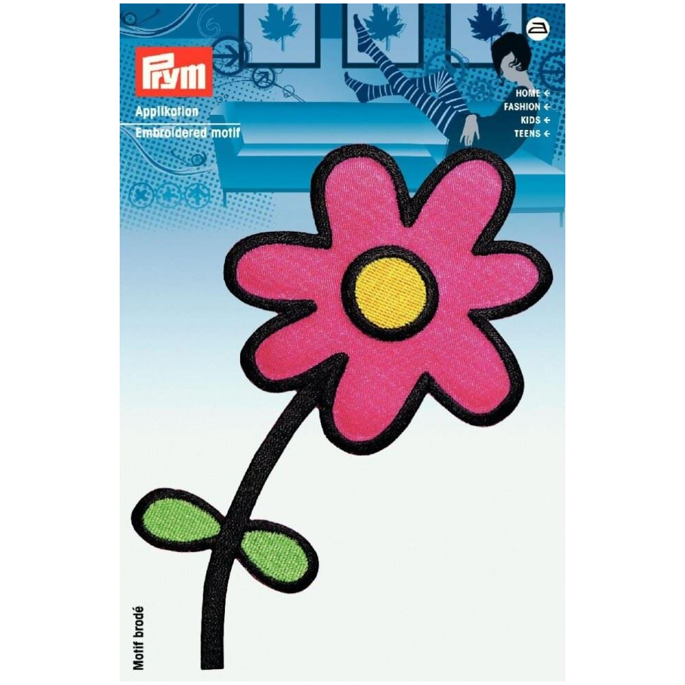 Prym Patch Motif Flower - Each