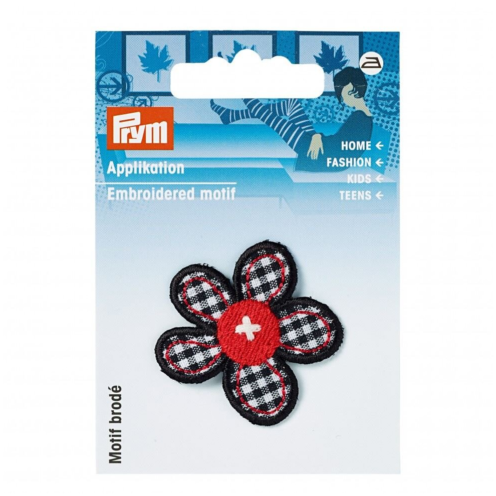 Prym Patch Motif Flower - Each