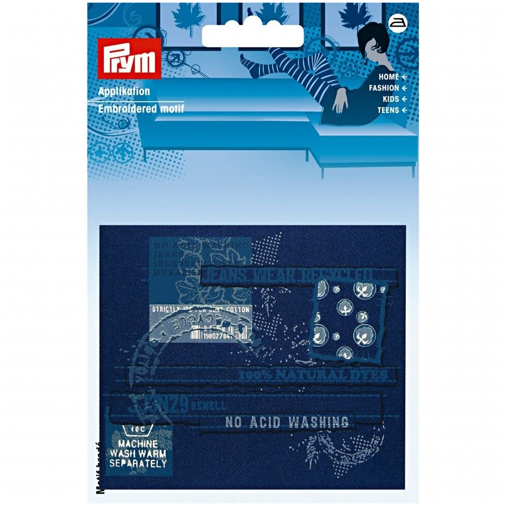 Prym Patch Motif No Acid - Each