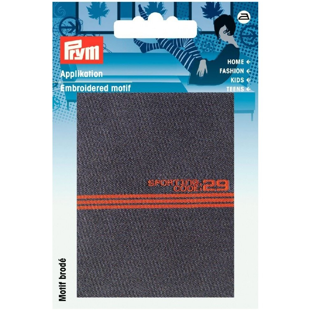 Prym Patch Motif Sporting Code - Each
