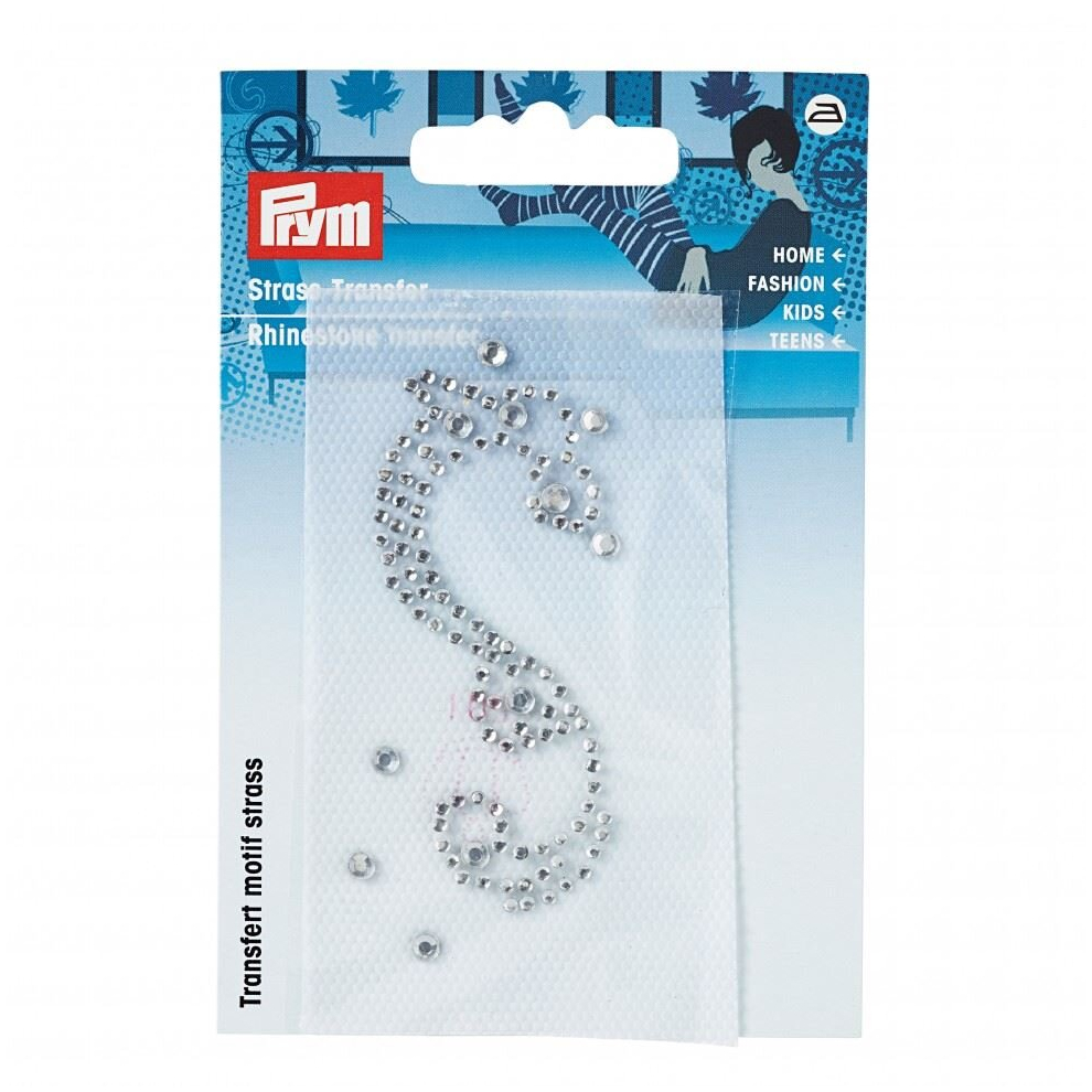 Prym Patch Motif Rhinestone Swirl - each