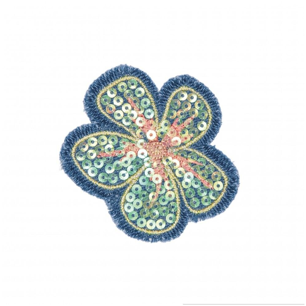 Prym Patch Motif Denim Flower - Each