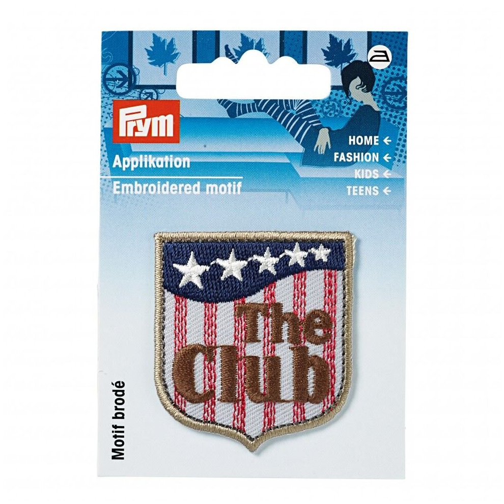 Prym Patch Motif The Club - Each
