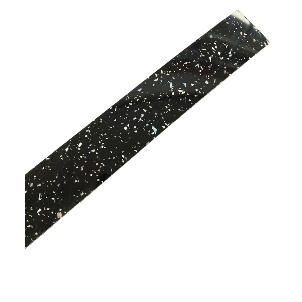 Black sparkle 1.3M edging tape