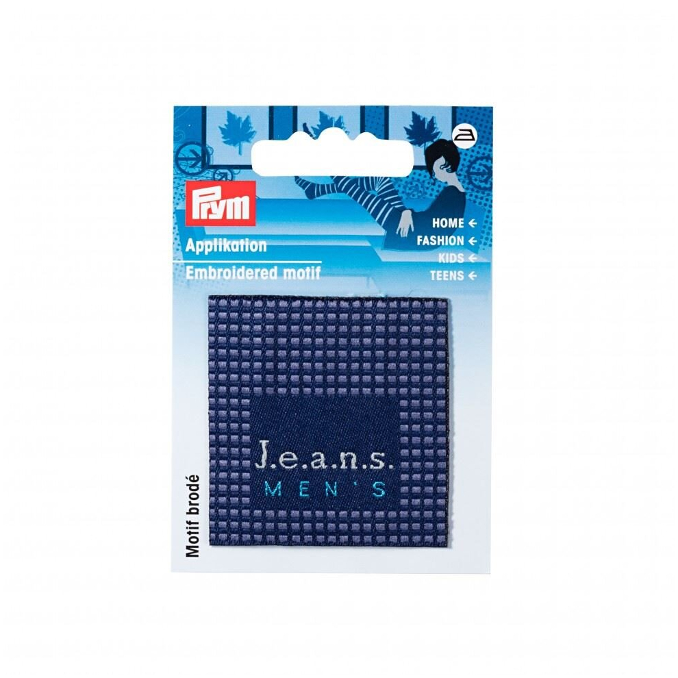 Prym Patch Motif Jeans Mens - Each