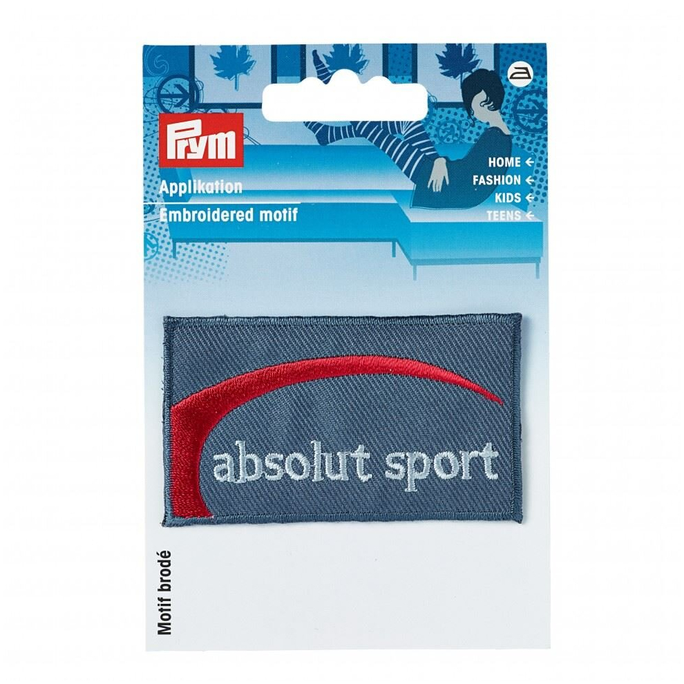 Prym Patch Motif Absolute Sport - Each