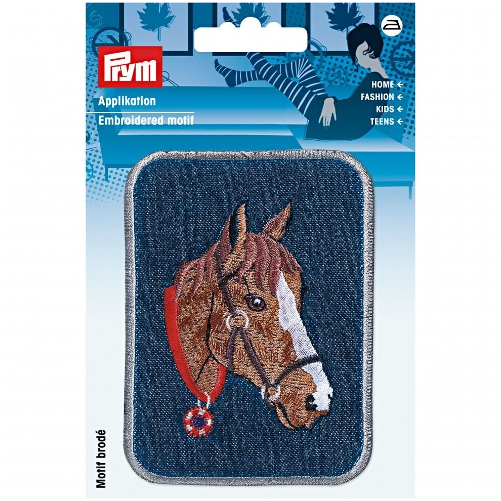 Prym Patch Motif Horses Head - Each