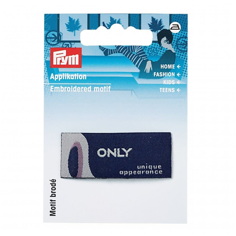 Prym Patch Motif Rectangular - Each Blue