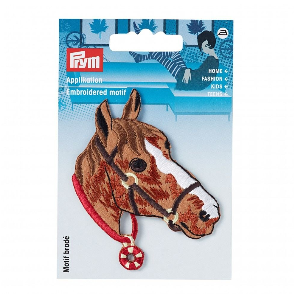 Prym Patch Motif Horses Head - Each