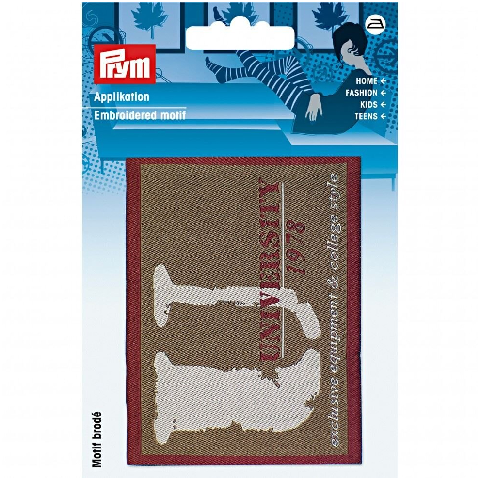 Prym Patch Motif University - Each
