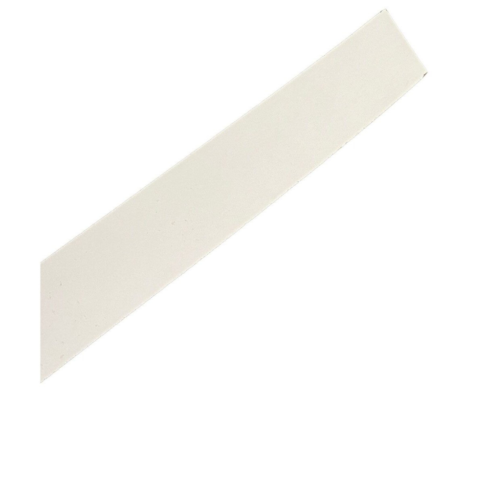 Matt white 1.3M edging strip