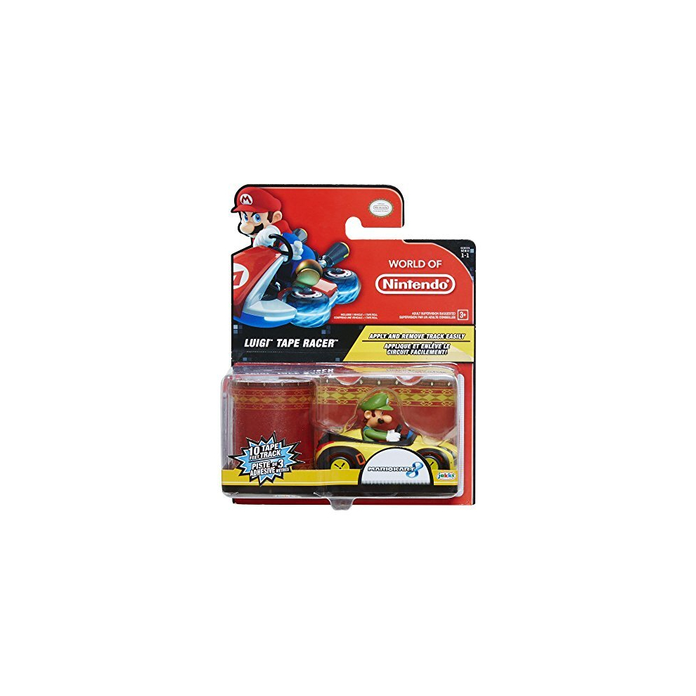 Photos - Doll Nintendo Luigi Tape Racers Toy Vehicle 2481 